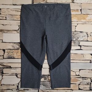 L | Velocity | Sheer Stripe Capri Pants